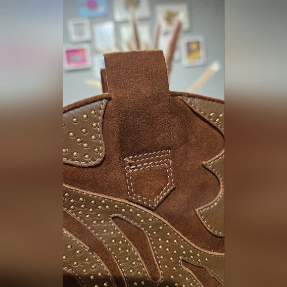 CARLOS by Carlos Santana Sterling Western Booties Bourbon. Size 7 - Picture 12 of 15